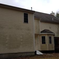 Before and After of Cleaning Vinyl Siding in Lakeville, MA 0