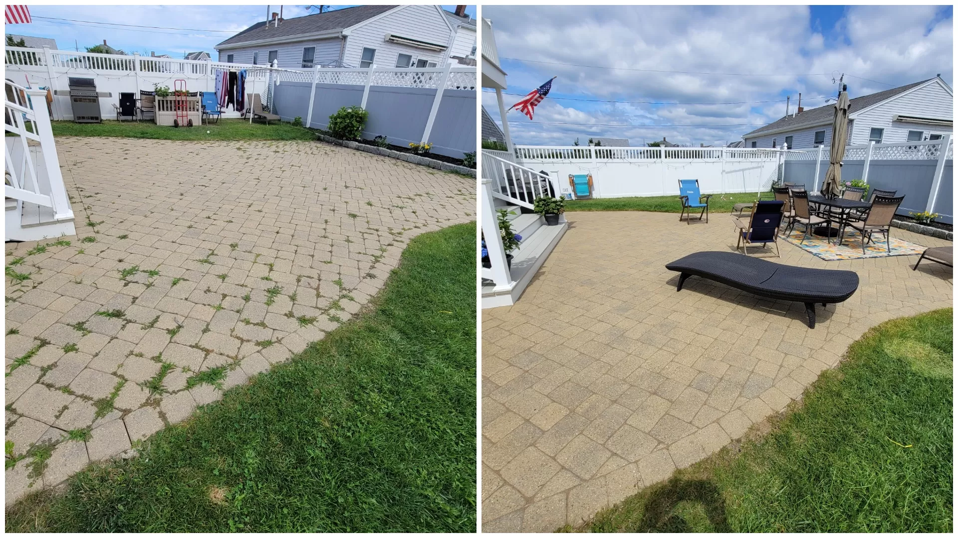Paver Cleaning in Marshfield, MA
